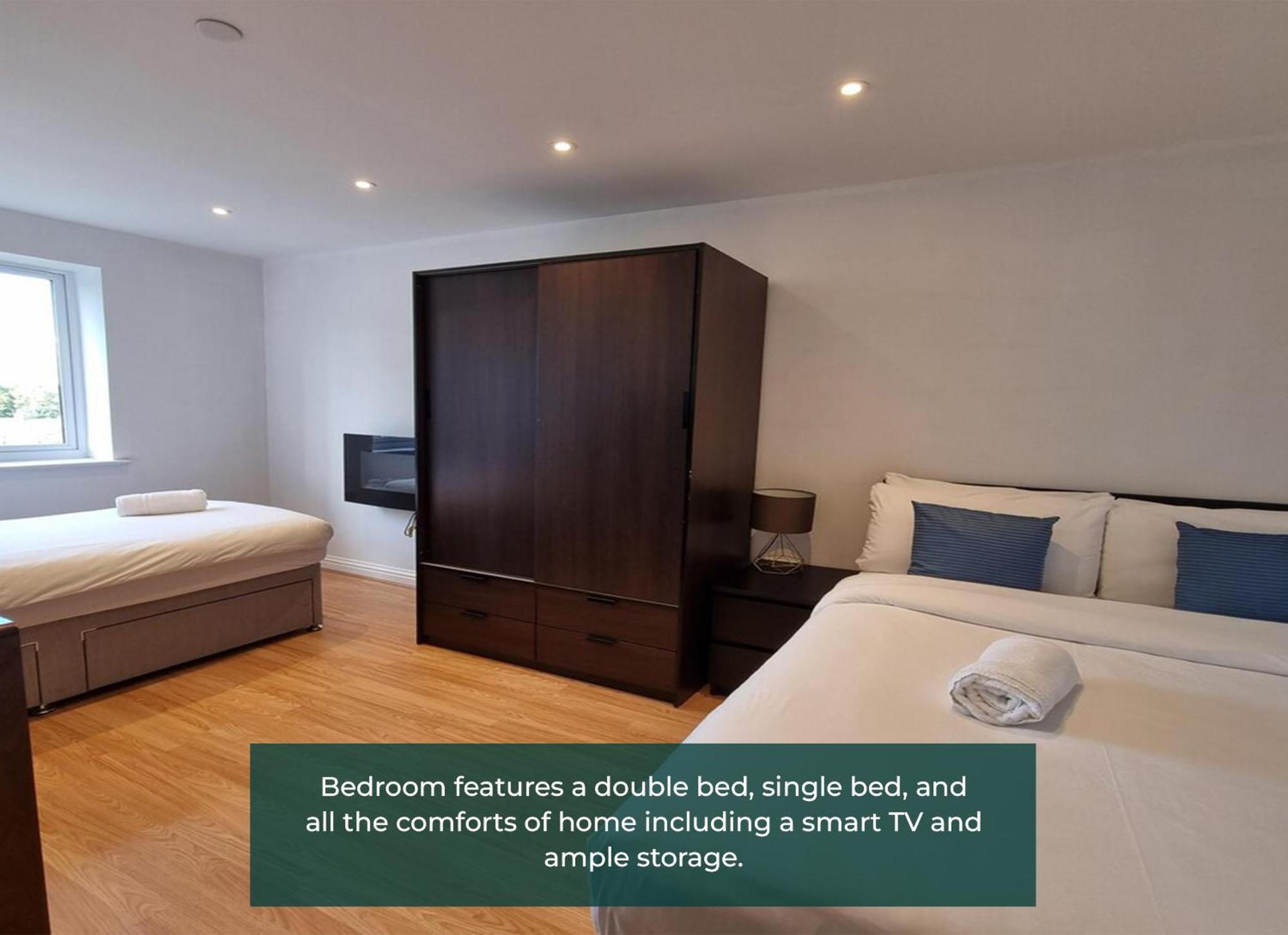 Cliffe Terrace 2Bed 2 Bath Free Parking Space Chatham  Bagian luar foto